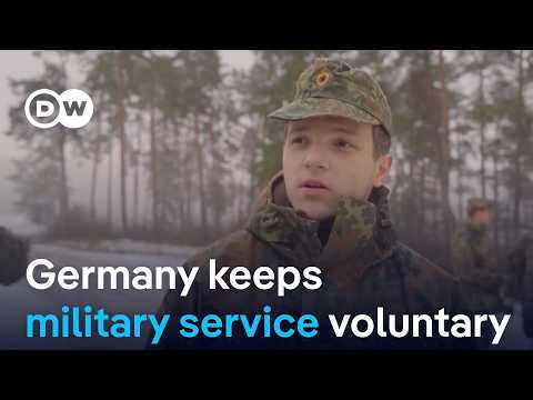 Germany to keep military service voluntary if 80,000 recruits sign up | DW News