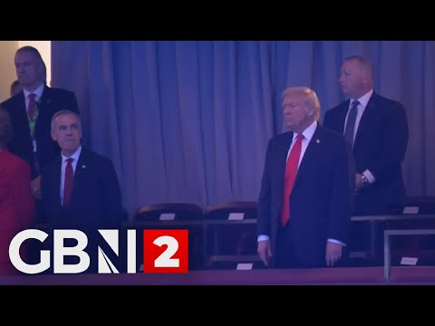 WATCH: Trump attends the FIFA World Cup draw at the Kennedy Centre