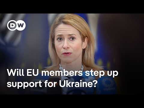 EU defense ministers meet to discuss military support for Kyiv | DW News