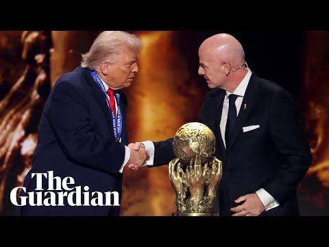 Donald Trump celebrates ‘great honour’ of winning Fifa peace prize