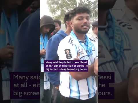 Messi tour in India descends into chaos at Kolkata stadium