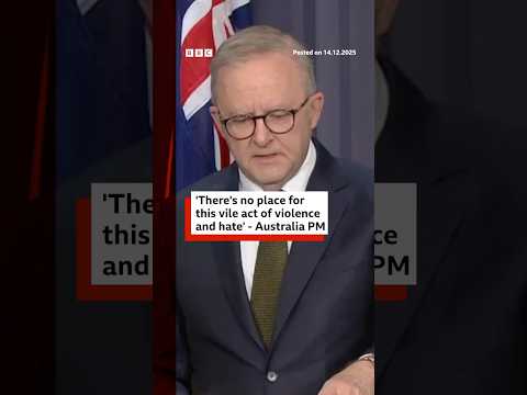 Bondi Beach shooting ‘vile act of violence’, says PM. #Australia #BBCNews