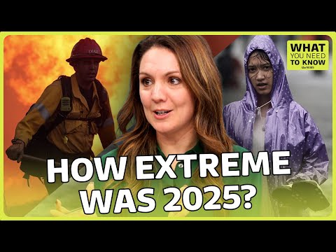 Cyclones to wildfires: reporting on a year of extreme weather | ITV News