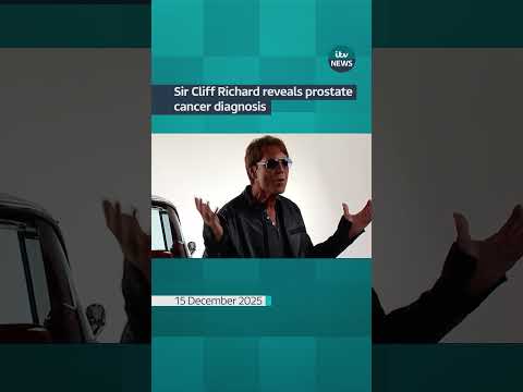 Sir Cliff Richard reveals prostate cancer diagnosis | ITV News