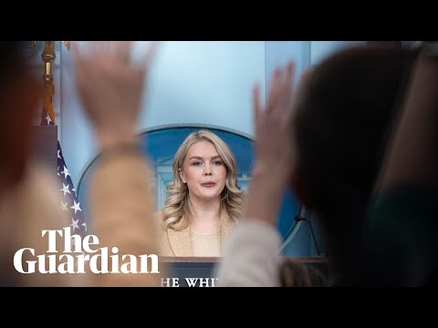 White House briefing with Karoline Leavitt – watch live