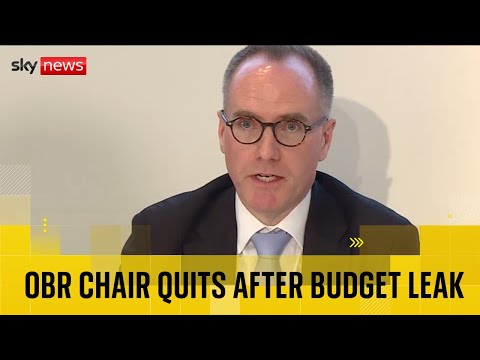Richard Hughes resigns as OBR chief after budget policies appeared online