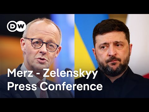 Zelenskyy-Merz Press Conference in Berlin | DW News