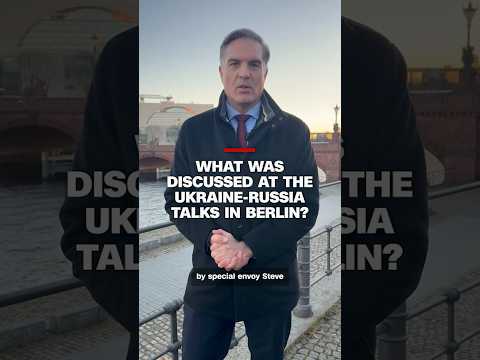 What was discussed at the Ukraine-Russia talks in Berlin?