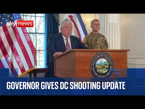 West Virginia governor gives update on US National Guard shooting