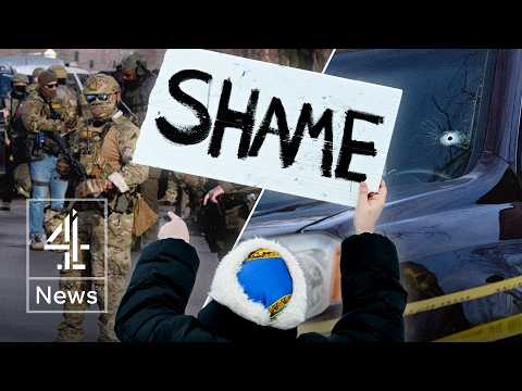 ICE shooting: Rage in Minneapolis after woman killed by agent