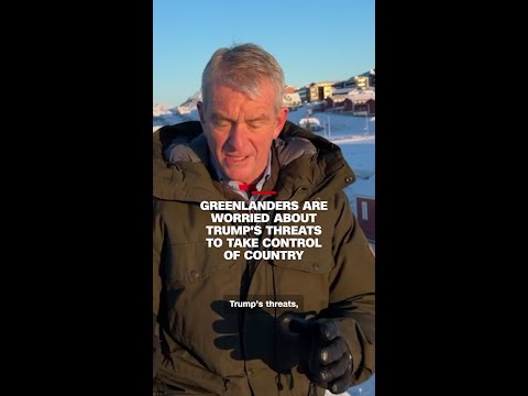 Greenlanders are worried about Trump’s threats to take control of country