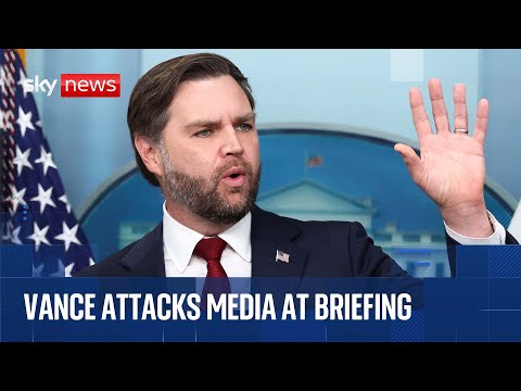 JD Vance attacks media over reporting of woman shot dead by immigration agent | Watch in full