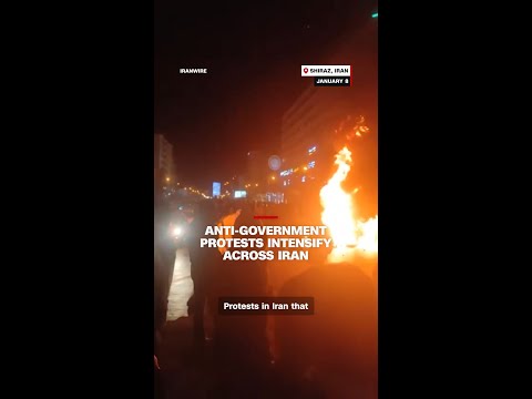 Anti-government protests intensify across Iran