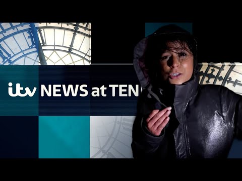 Watch ITV News at Ten- as Britain braces for Storm Goretti ‘weather bomb’