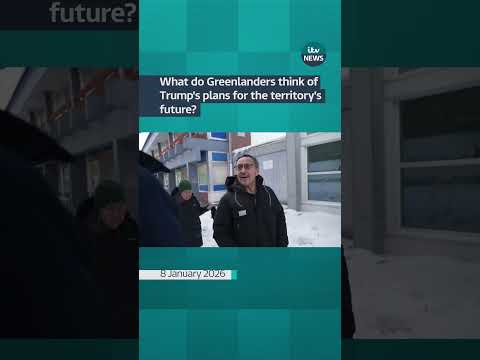 What do Greenlanders think of Trump’s plans for the territory’s future? #itvnews