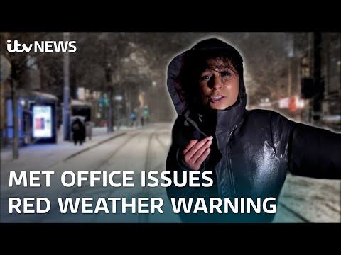 Danger-to-life red warning issued by the Met office as thousands left without power