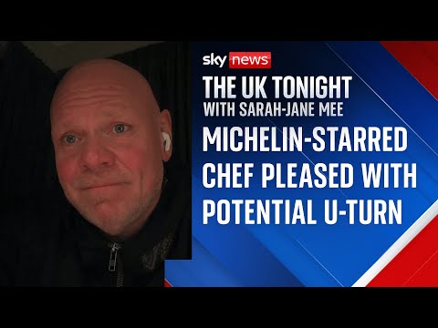 Tom Kerridge ‘super pleased’ at potential business rates U-turn