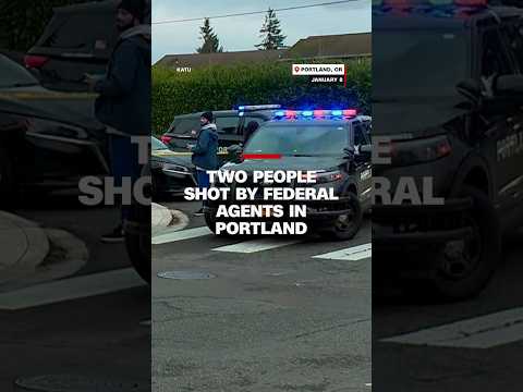 Two people shot by federal agents in Portland