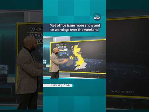 More weather warnings issued for snow and ice this weekend as fallout continues from storm Goretti