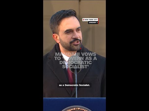 Mamdani vows to ‘govern as a Democratic Socialist’