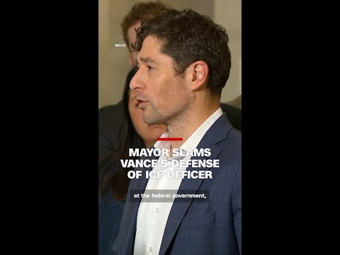Mayor slams Vance’s defense of ICE officer