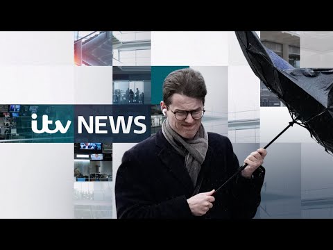 Watch Friday’s ITV Evening News- as Britain recovers from Storm Goretti