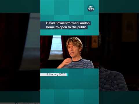 David Bowie’s former London home to open to the public