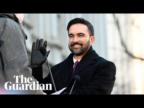 Zohran Mamdani sworn in as New York mayor at City Hall