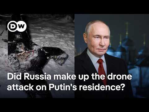US CIA debunks Russia claim that Ukrainian drones attacked Putin’s home,  says US media | DW News