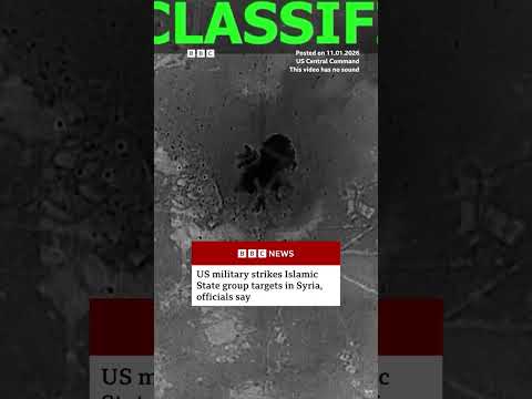 US military strikes Islamic State group targets in Syria, officials say. #Syria #US #News #BBCNews