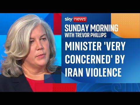 Minister ‘very concerned’ by violence in Iran amid ‘repressive regime’