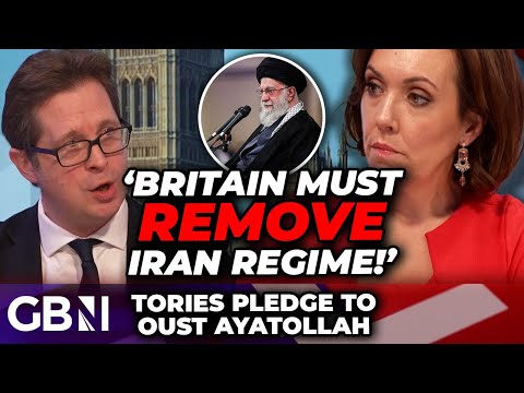 ‘Britain must REMOVE Iran regime!’ Tories vow to OUST Ayatollah as Starmer sits in SILENCE
