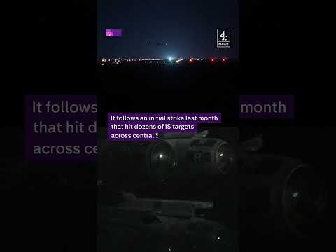 US launches new strikes on IS in Syria