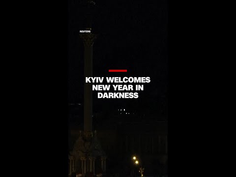 Kyiv welcomes New Year in darkness