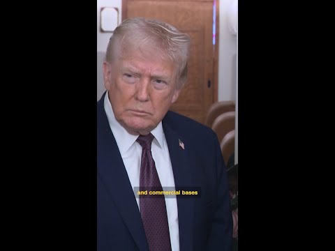 Trump tells CNN he would strike Iran if they targeted US