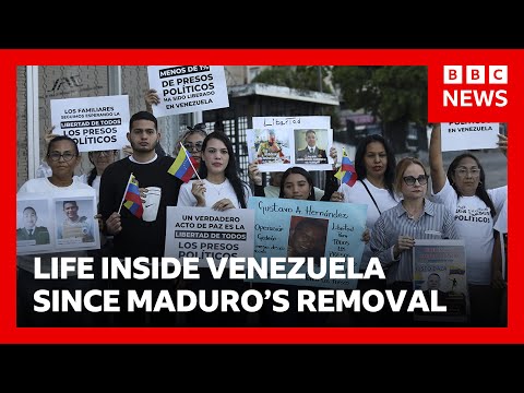 ‘Don’t be fooled’ by Venezuela prisoner release pledge, warns son of jailed politician | BBC News