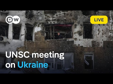 Live: UN Security Council discusses Russia’s attacks on Ukraine | DW News