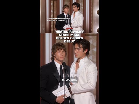 ‘Heated Rivalry’ stars make Golden Globes debut