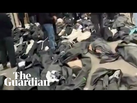Bodies line the streets outside morgue in Tehran as deadly protests continue