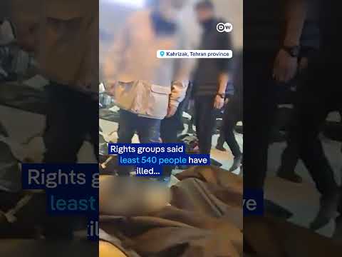 Video emerges of bodies in Iran | DW News
