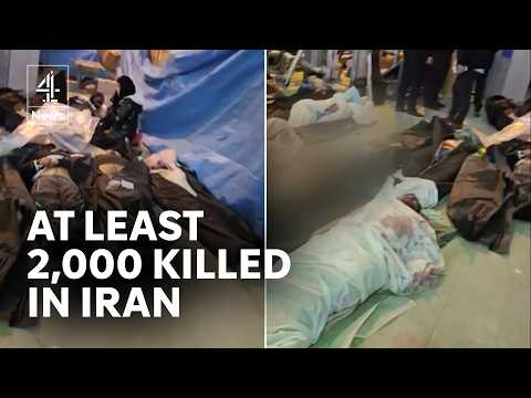 Iran: At least 2,000 killed in protests as Trump promises ‘help is on its way’