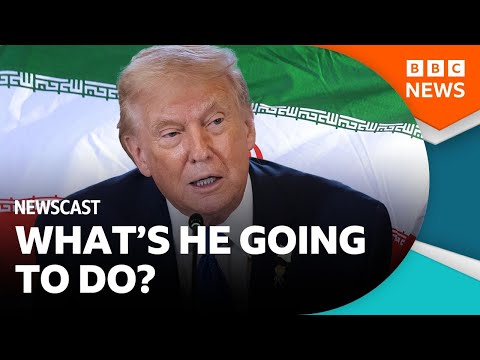 Is US President Trump preparing to intervene in Iran? | BBC Newscast