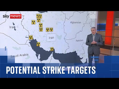 Iran: Where might the US strike Iran?