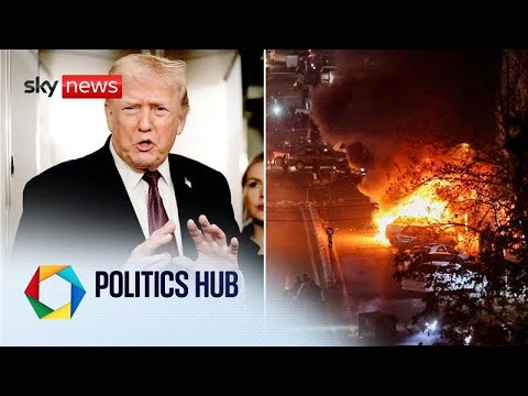 Trump tells Iranian protesters ‘help is on its way’ | Politics Hub with Darren McCaffrey