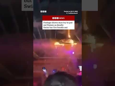 First moments of deadly Swiss fire