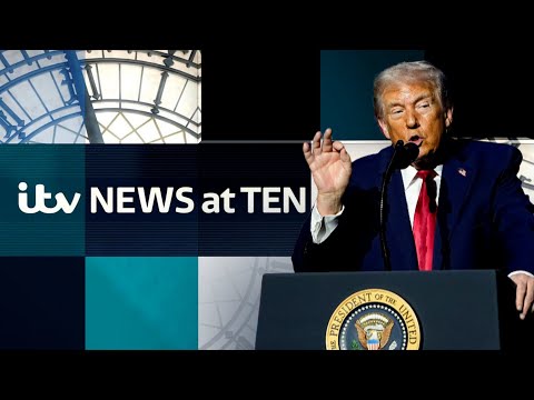 Watch Tuesday’s News at Ten as Trump threatens ‘strong action’ if protesters in Iran are executed