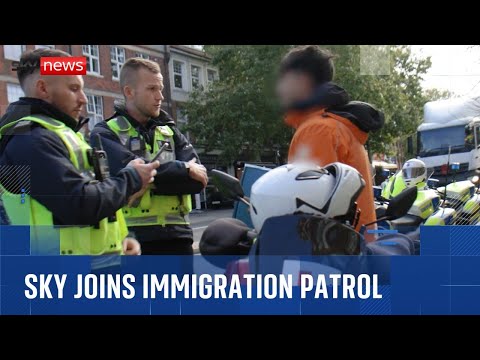 Sky News goes on patrol with immigration enforcement