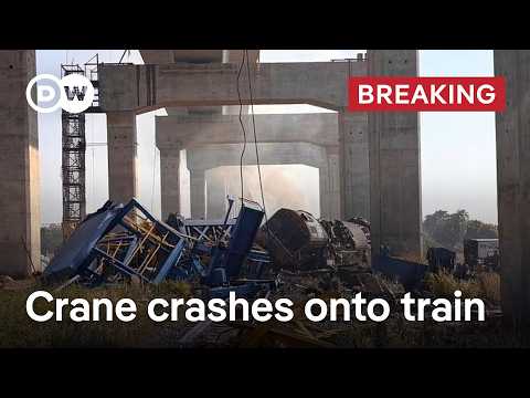 At least 22 dead after crane fell on passenger train in Thailand | DW News