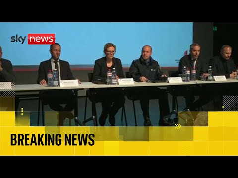 Swiss officials say ski resort fire appeared to start from sparkler candles | Watch news conference