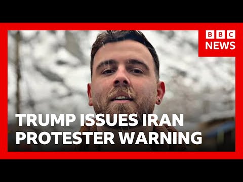 Donald Trump warns of ‘very strong action’ if Iran executes protesters | BBC News
